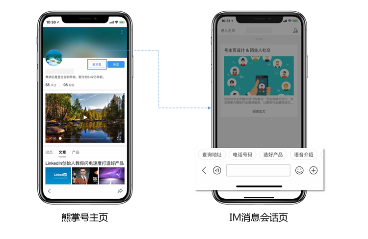 熊掌号消息管理